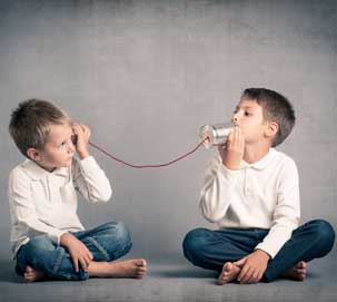 Two Boys Playing